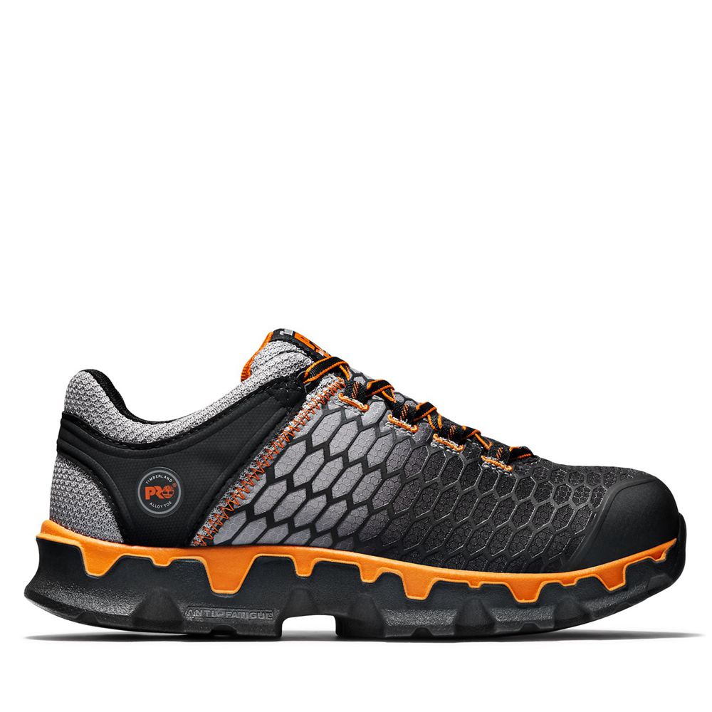 Pantofi De Lucru Timberland Barbati Gri/Negrii - Pro® Powertrain Sport Alloy Toe Sd - Romania - ZFXE